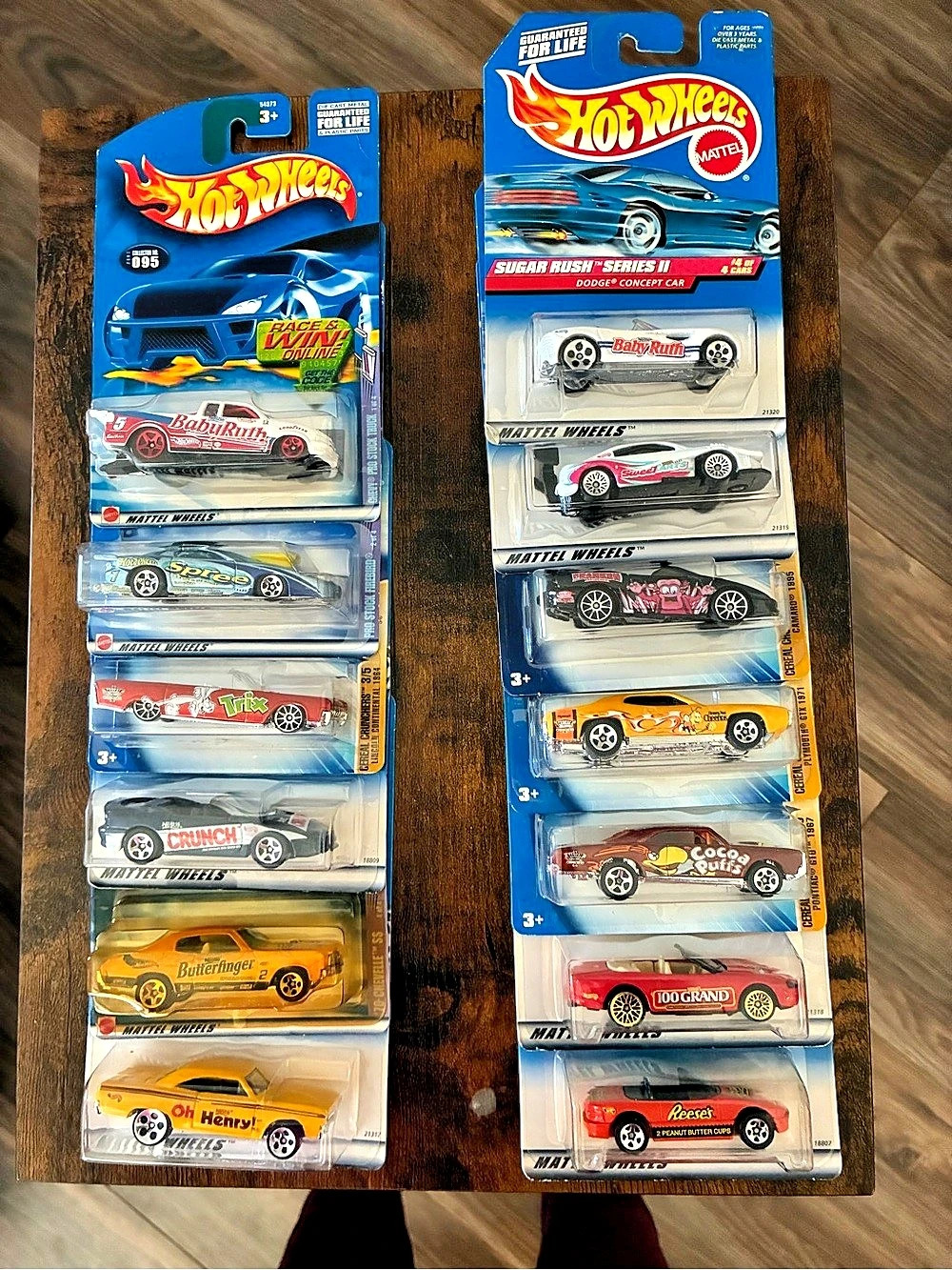 Hot Wheels Sugar Rush Series II 4-Car Set NWT